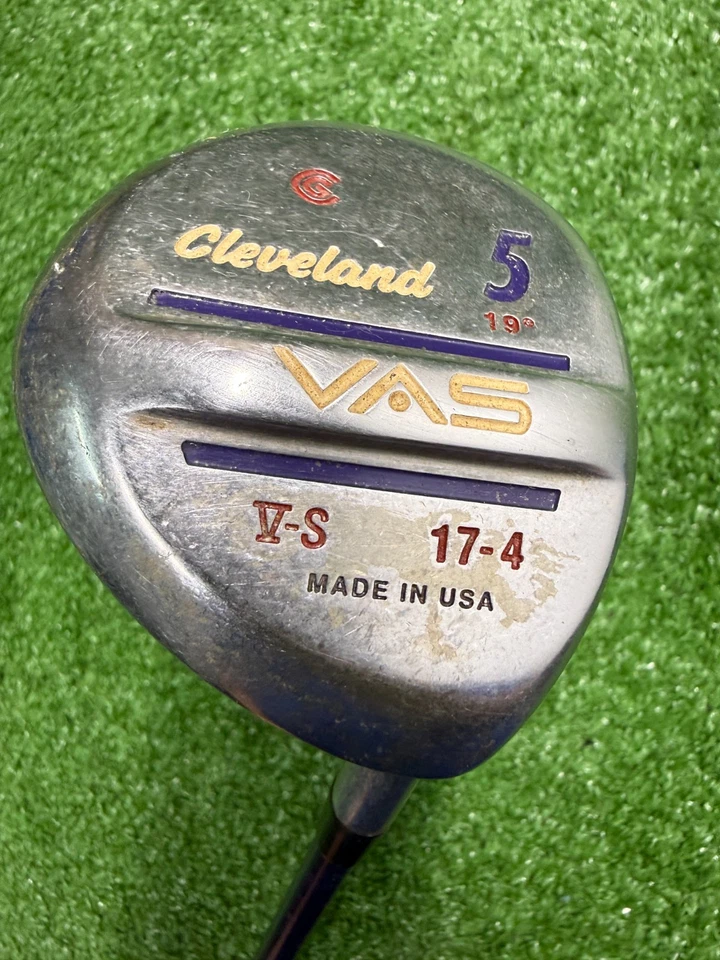 Cleveland VAS 19* 5 Wood / Regular Graphite / 42" / NEW GRIP / VGC / sa8709 - Image 2 of 4