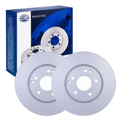 2x HELLA PAGID BREMSSCHEIBEN Ø300mm VORNE passend für CHRYSLER CROSSFIRE MERCEDE