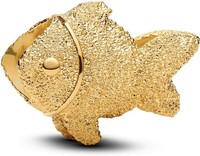 Pandora Textured Fish 764522C00 Charm AnhäNger