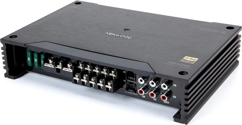 KENWOOD X802-5 eXcelon 5 Channel 1600 Watts Max Power Car Audio Amplifier - Image 2 of 4