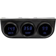 Intellitronix Digital LED 3 Gauge Panel; Oil/...
