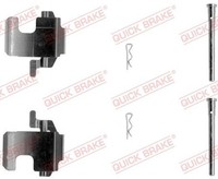 Quick Brake ZubehöRsatz, Scheibenbremsbelag 109-1273 FüR Fiat Ford Lancia