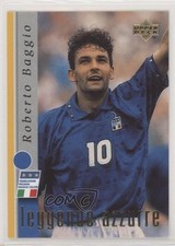 1998 Upper Deck Leggenda Azzurra leggende azzurre Roberto Baggio #6 0cp0 1998 Upper Deck Leggenda Azzurra leggende azzurre Roberto Baggio #6 0cp0