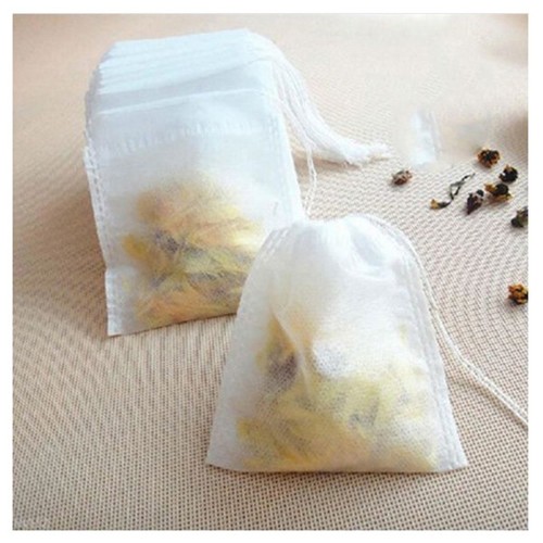 2X(100Pcs Sachets De Thé Vides Papier Filtre Environnemental De Qualité Ali9996 - Bild 3 von 3
