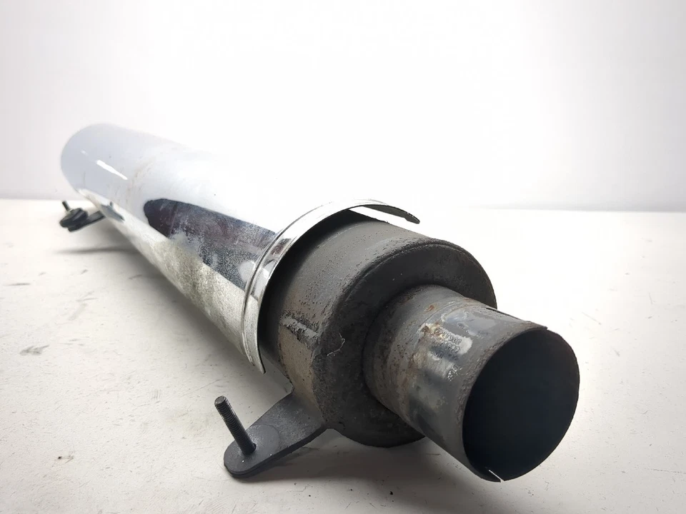 08 Victory Vision Deluxe Exhaust Header Pipe Muffler Chrome A - Image 4 of 4