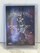 2025 Topps Chrome Football NFL Ceedee Lamb All-Chrome Team ACT-8 Refractor