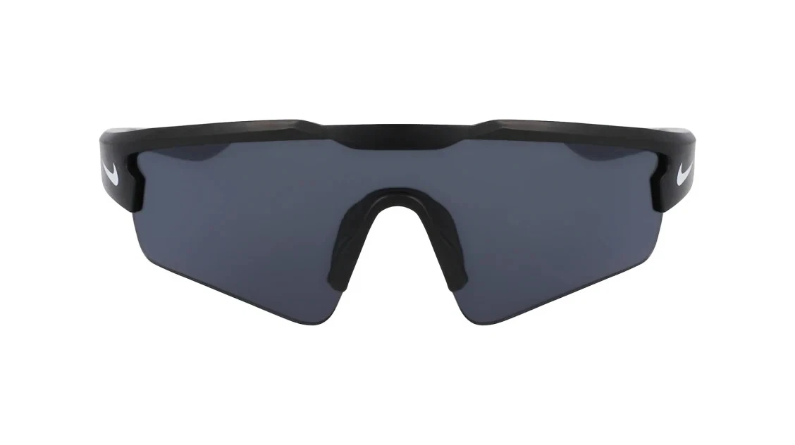 Neue Nike EV24005 010 Sonnenbrille mattschwarz & grau UMHANG für Jugendliche mit grauen Gläsern