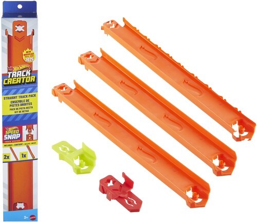 Mattel - Набор для создания треков Hot Wheels Straight Track Pack игрушка Игрушечный автомобиль 2090₽