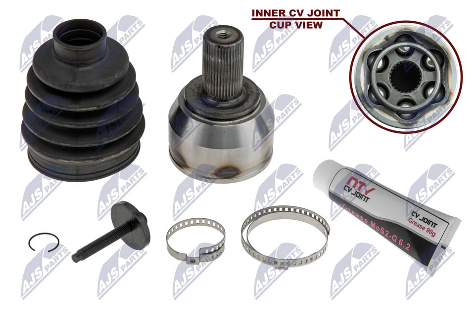 Fits NTY NPZ-FR-021 OUTER CV JOINT