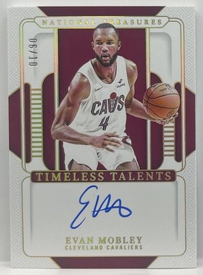 2024-25 Immaculate Evan Mobley National Treasures Timeless Talents Auto Gold /10