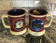 The Polar Express Mugs Believe Train Ride Hot Hot Chocolate Set Of 2