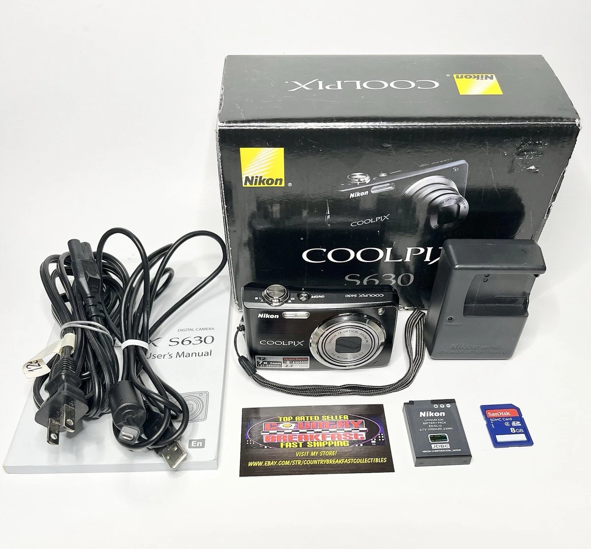 Nikon COOLPIX S630 Digital Cameras for Sale - Shop New & Used