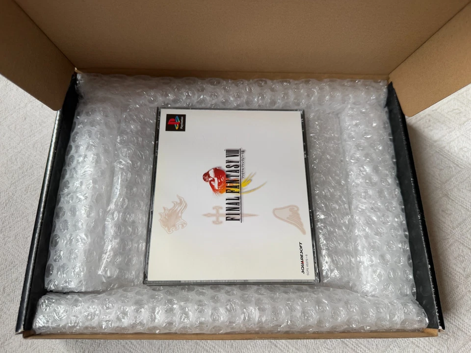 Final Fantasy VIII PS1 SCPS-45375 - NTSC-J Asian VGC CIB - English 中文 Manual - Image 3 of 4