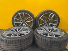 Audi A5 S5 B9 8W Alloy Wheels Set S Line 19 Double Spoke Genuine Used