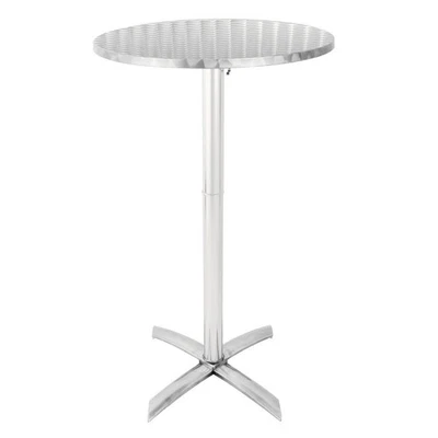 Bolero Runder Klappbarer Stehtisch Edelstahl 60Cm - Bild 1 von 4