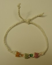 Butterfly Friendship Braided Bracelet 12 in