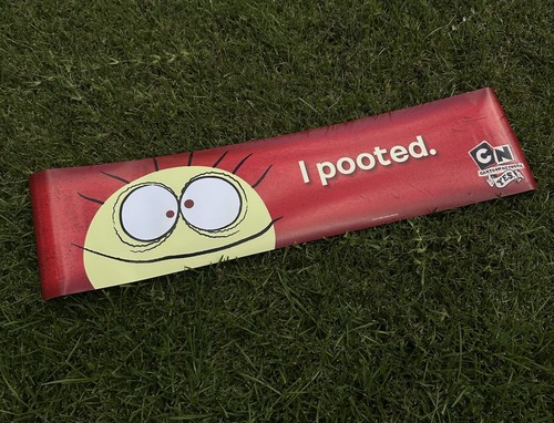 Fosters Home For Imaginary Friends Cheese Promotional Banner by Cartoon Network
