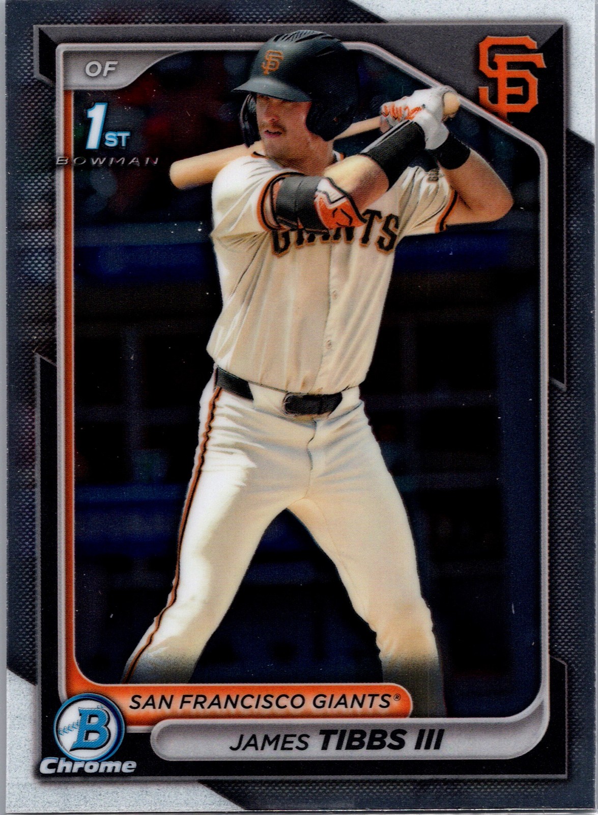 2024 Bowman Draft #BDC-40 James Tibbs III Chrome