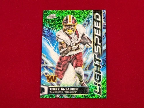 2025 Topps Cosmic Chrome Terry McLaurin Base (RAW)