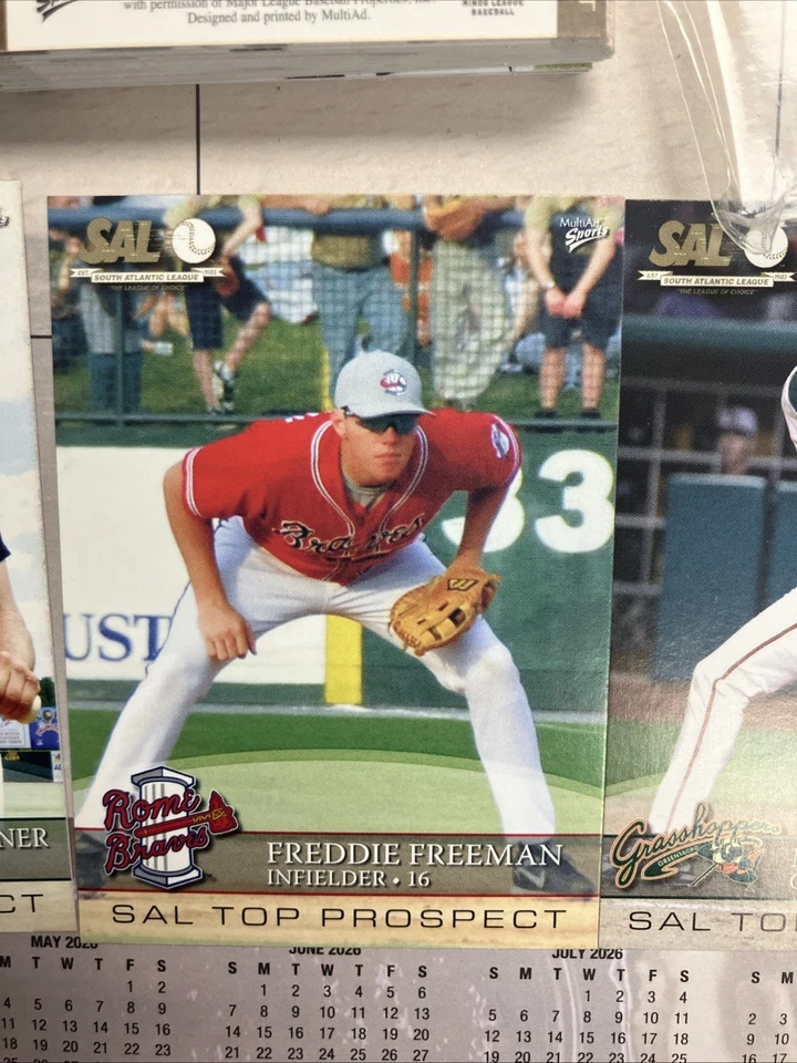 2008 SOUTH ATLANTIC LEAGUE PROSPECT COMPLETE TEAM SET Freeman Heyward Stanton - Image 4 of 4