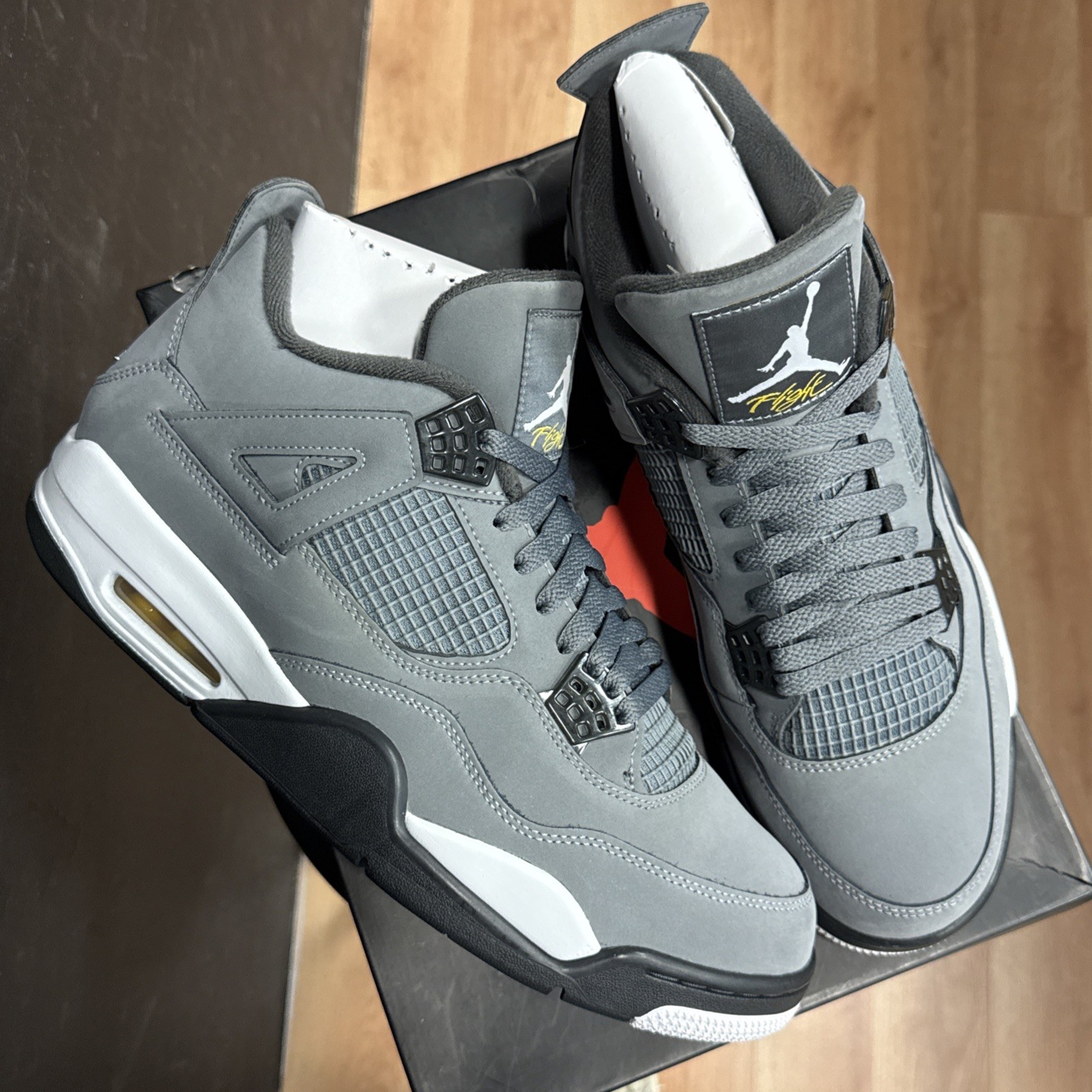 Jordan 4 Retro Cool Grey (2019) Talla 12 seminuevo (VNDS/OG BOX) 308497-007