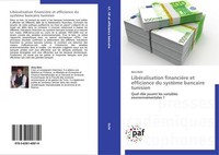 LibéRalisation FinancièRe Et Efficience Du SystèMe Bancaire Tunisien Anis Ochi