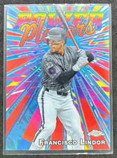 2025 Topps Chrome Francisco Lindor Power Players #PP-9