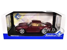 1997 PORSCHE 911 (993) TURBO ARENA RED 1/18 DIECAST MODEL BY SOLIDO S1810102