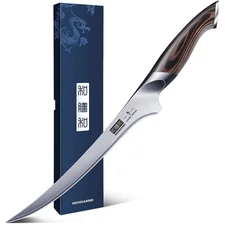 Fillet Knife 9 Inch, Super Sharp Boning Knife in High Carbon Stainless Steel,...