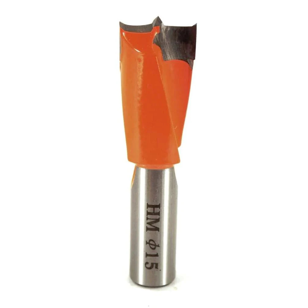 Whiteside DB15-57LH Left Hand Brad Point Dowel Drill 15mmCD, 57mmOAL