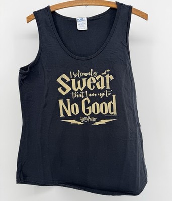 Harry Potter Shirt Women's I Solemnly Swear That I Am Up To No Good Size Large