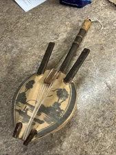 Folk Art Musical Instrument From Ivory Coast Coconut