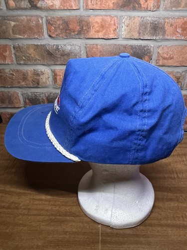 Vintage Churchill Downs Logo Kentucky Derby Blue Made In USA Strapback Hat Horse - Picture 4 of 7