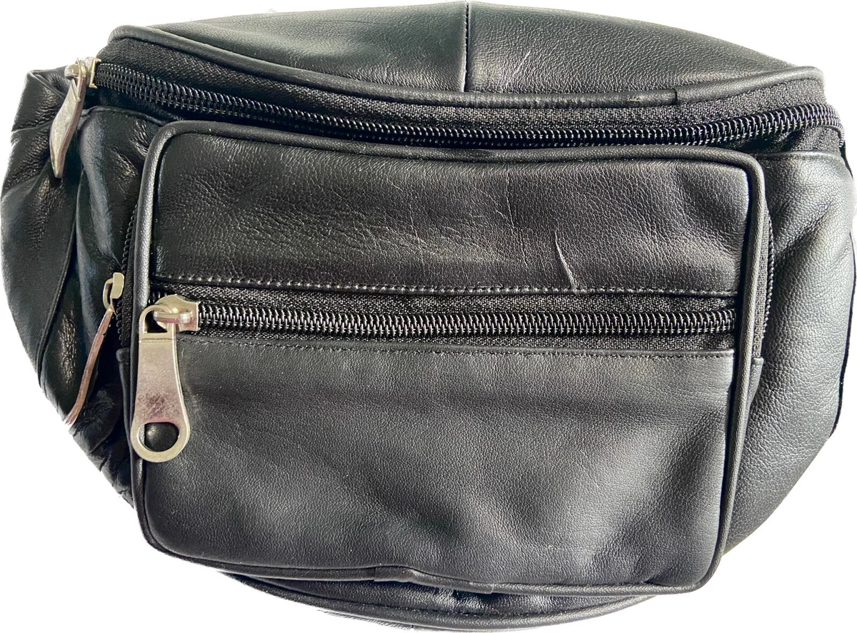 Leather travel pouch cheap