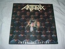 ANTHRAX Among The Living '87 SEALED   ORIG US Megaforce 1st press NO BARCODE