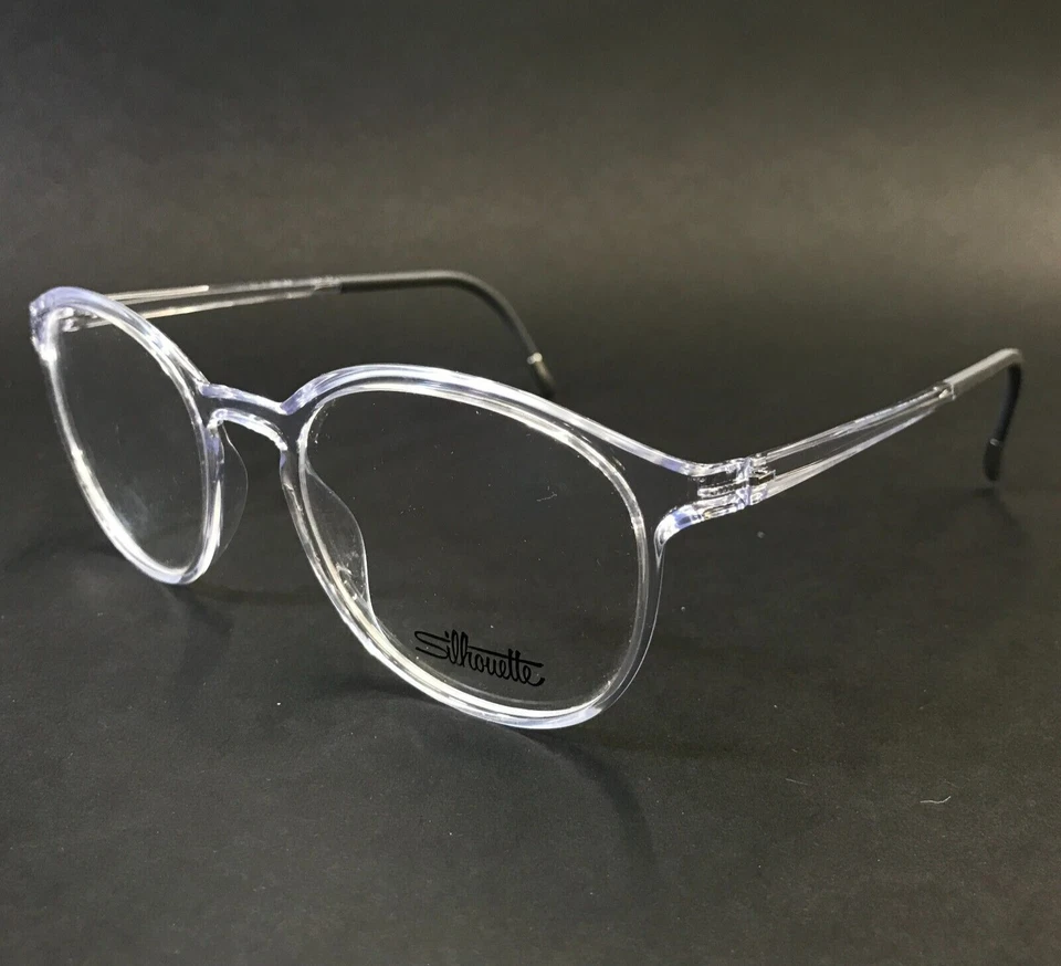 Silhouette Eyeglasses Frames SPX 2929 75 1010 Eos View Smoky Blossom 51-19-135 - Image 4 of 4