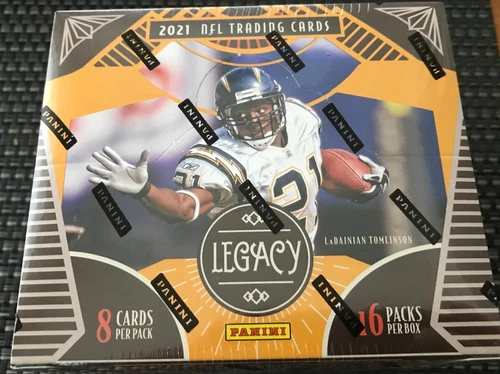 2021 Panini Legacy Football Hobby Box - Free Priority Shipping