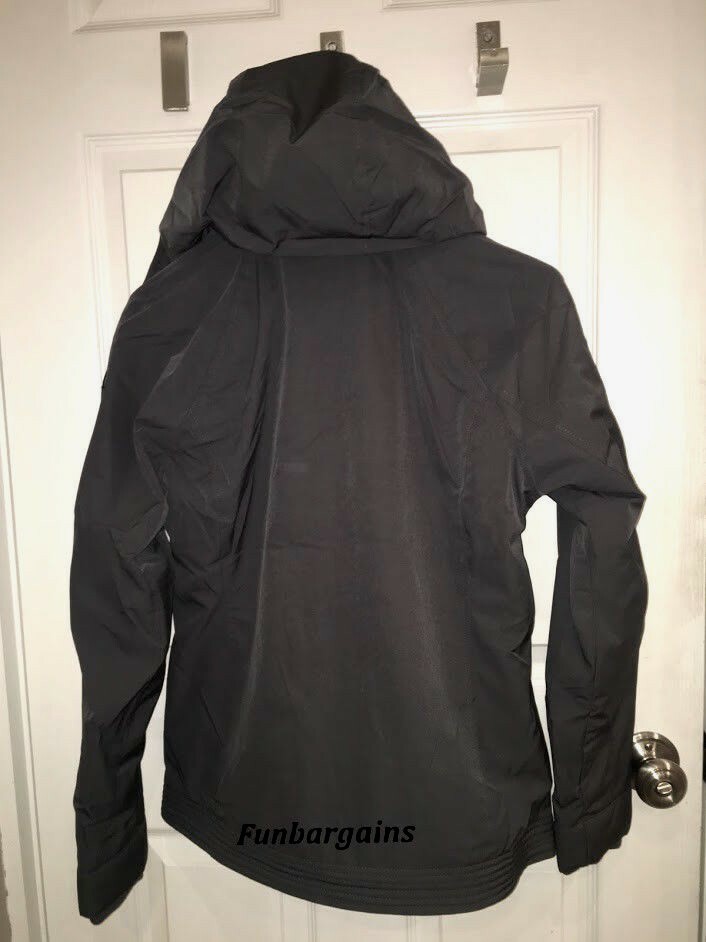 【値下げしました　冬物セール】Hollister 1999 ブラックジャケット Hollister Black All Weather Fleece Lined Waterproof Coat