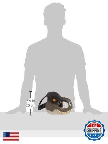 Máscara de dinosaurio Mattel Jurassic World Dominion Chomp N Roar, Tyrannosaurus Rex D - Imagen 3 de 5