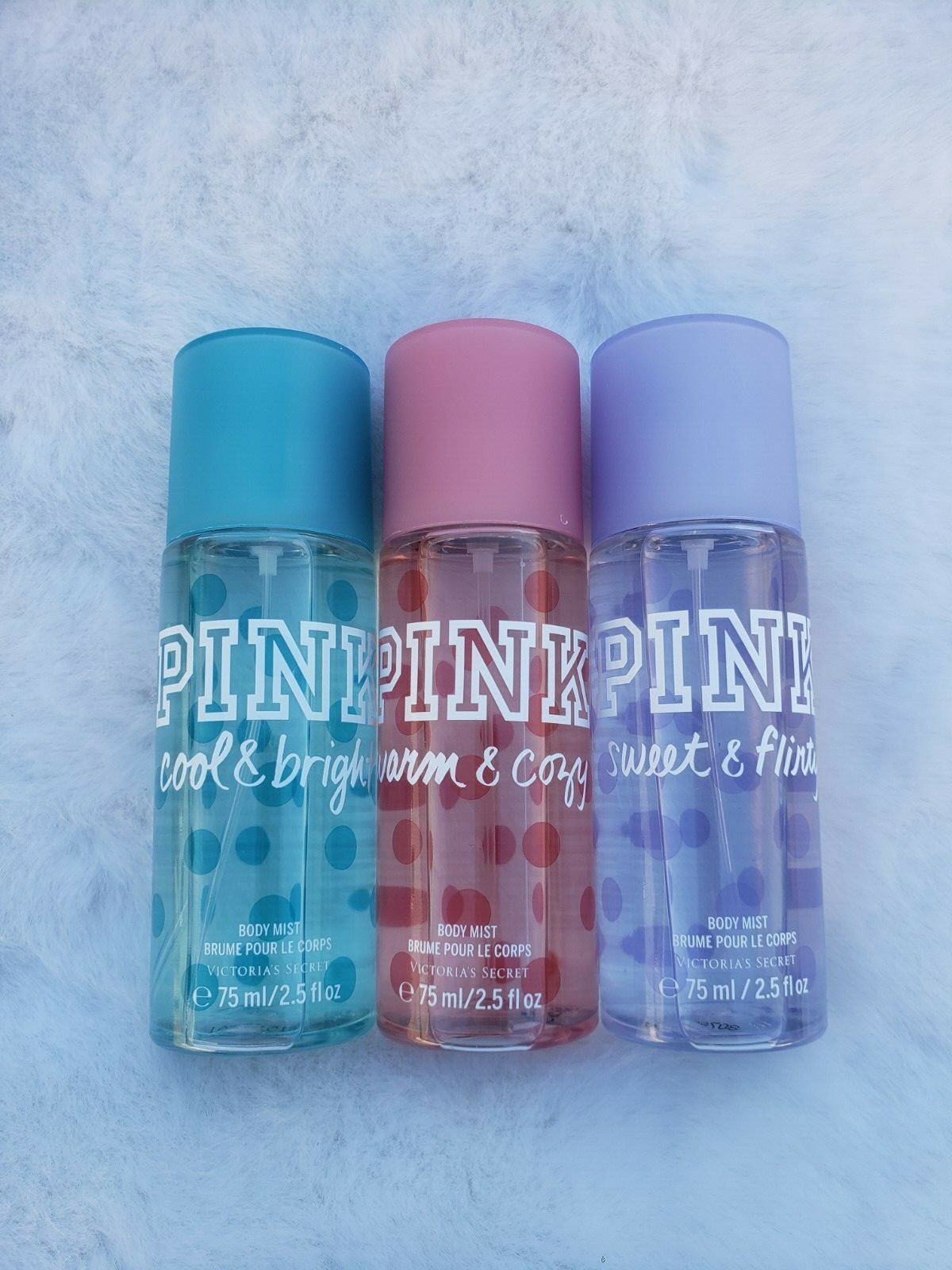 New Victoria's Secret PINK Fragrance body Mist Perfume 2.5 oz Travel