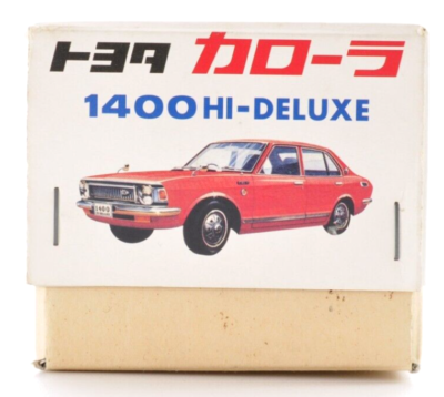 メーカーK? トヨタ カローラ 1400 Hi DE-LUXE ブリキ当時物 Vintage