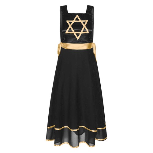 Womens Praise Dance Tunic Dress Sleeveless Sides Split Worship Dress AU - Picture 29 of 60