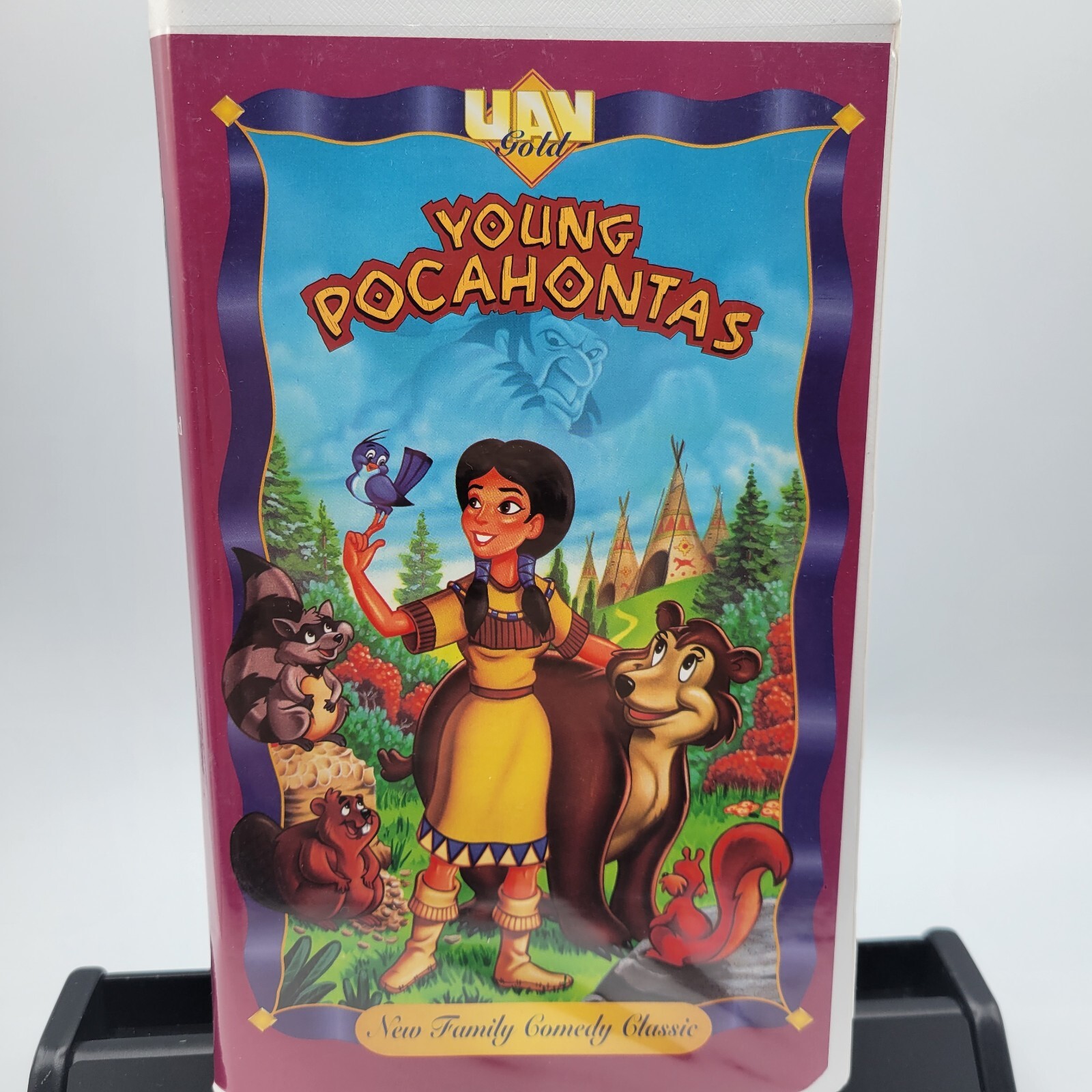 young-pocahontas-vhs-1997-uav-entertainment-full-length-animated
