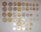 Complete coin set of Israel Lira, Old and New Sheqel - 23 Сoins
