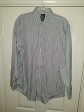 Jos A Bank Traveler's Collection Long Sleeve Button Up Shirt Men's sz 16-34