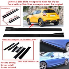 8654.5 For 2011-2017 Nissan Juke Universal Gloss Side Skirt Extension Lip Trim 8654.5 For 2011-2017 Nissan Juke Universal Gloss Side Skirt Extension Lip Trim