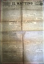 THE MORNING 4-5/08/1919 HORRIBLE AVIATION DISASTER - FIFTEEN VICTIMS - NO. 768