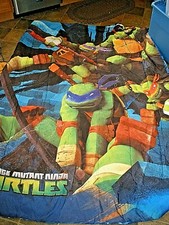 Nickelodeon Jay Franco Comforter Twin TEENAGE MUTANT NINJA TURTLES