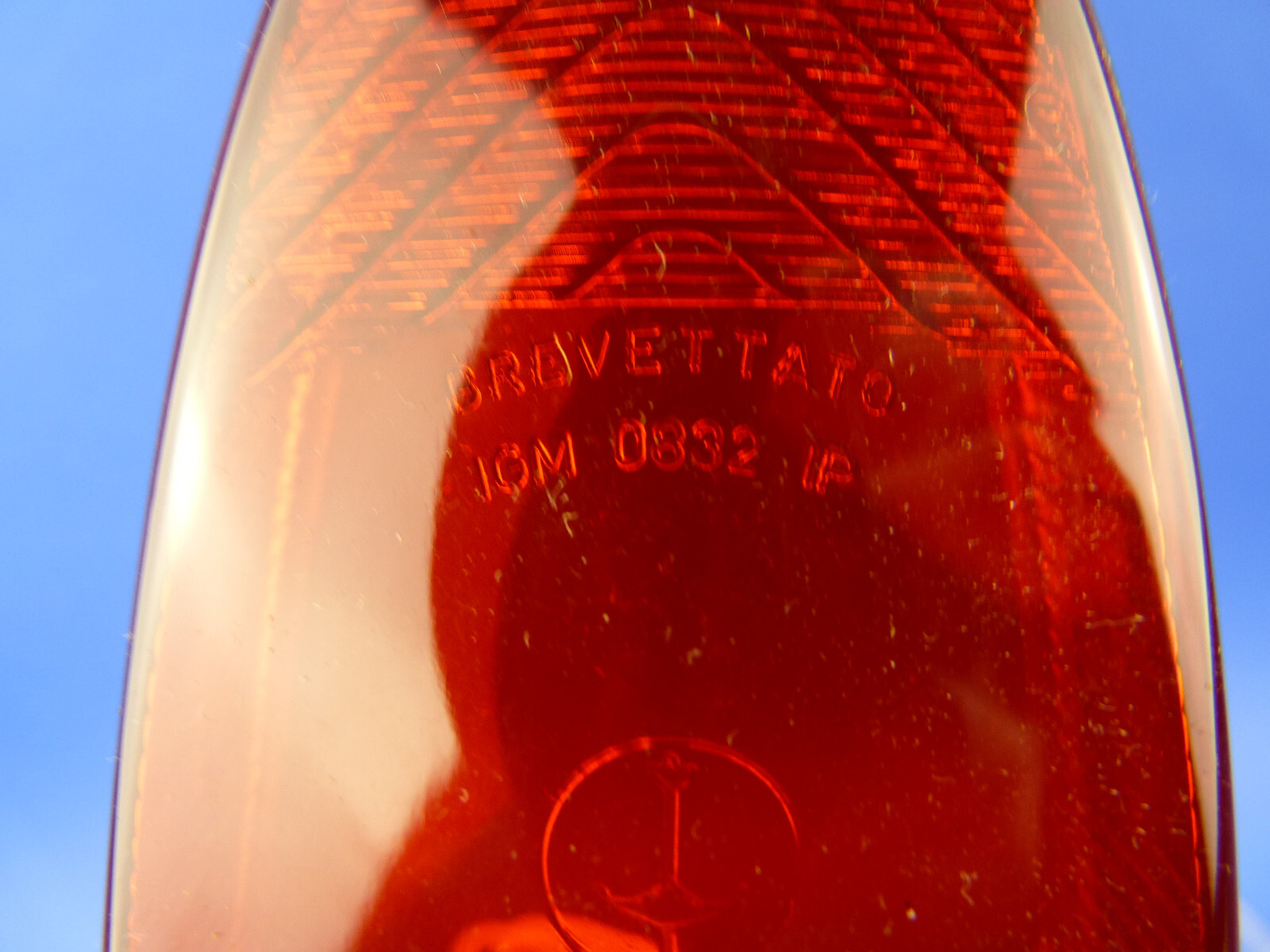 Alfa Romeo tail light lens pr 2000-102 2600 Spider Maserati 3500 Vignale Spider