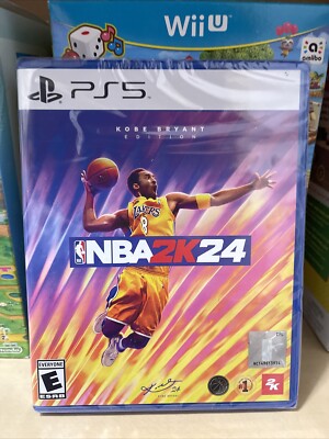 NBA 2K24 Kobe Bryant Edition Sony PlayStation 5 PS5 Brand New Factory Sealed